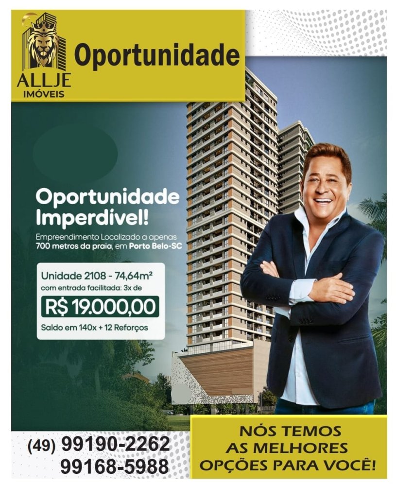 Apartamento - Venda - Perequ - Porto Belo - SC