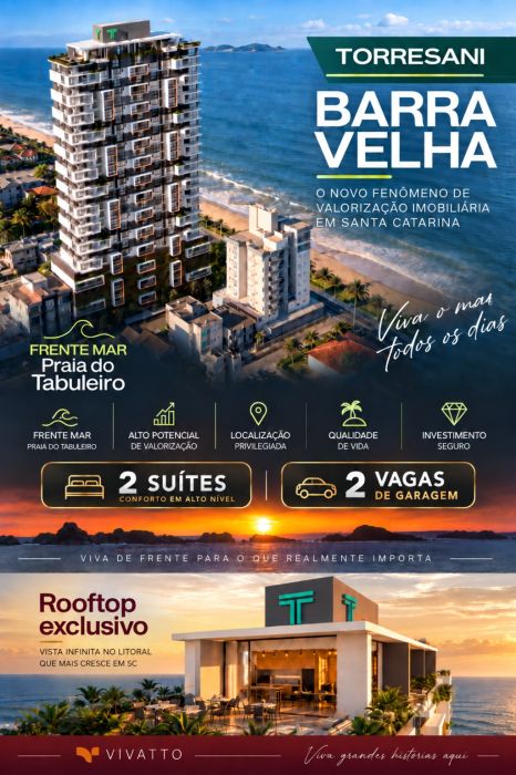 Apartamento Alto Padrão - Venda - Barra Velha - Barra Velha - SC
