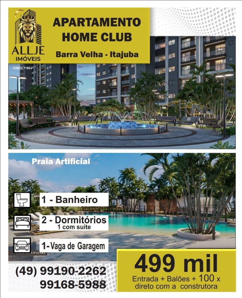 Apartamento - Venda - Itajuba - Barra Velha - SC