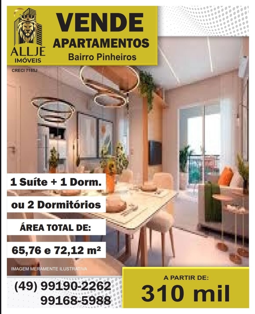 Apartamento Garden - Venda - Pinheiros - Otacílio Costa - SC